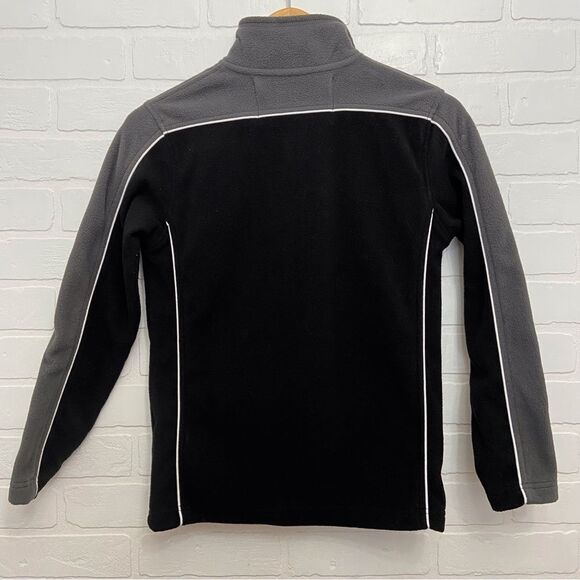 Nhl Les Canadiens CH hockey kids fleece medium Official Hockey league black grey - Picture 3 of 10